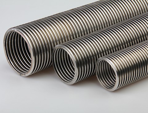 Metal hose and corrugated pipe